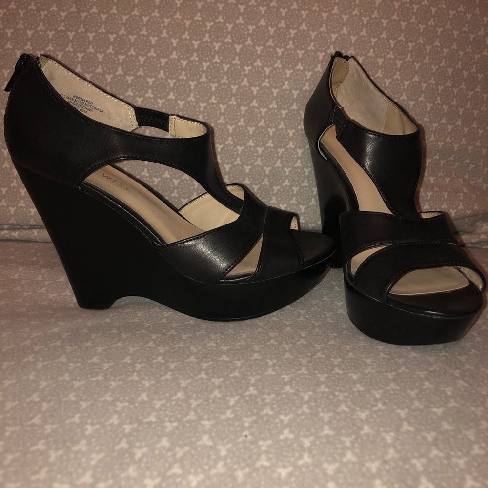 Nine West wedge heels